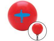American Shifter Knob Blue Surfer Waiting on Beach Red M16x1.5 American Shifter Knob Blue Surfer Waiting on Beach Red M16x1.5
