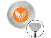 American Shifter Knob Orange Army Air Corps Clear Retro Metal Flake M16x1.5 American Shifter Knob Orange Army Air Corps Clear Retro Metal Flake M16x1.5