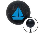 American Shifter Knob Blue Sail Boat #2 Black Metal Flake M16x1.5 American Shifter Knob Blue Sail Boat #2 Black Metal Flake M16x1.5