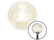 American Shifter Knob White Boat Clear Metal Flake M16x1.5 American Shifter Knob White Boat Clear Metal Flake M16x1.5