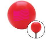 American Shifter Knob Pink US Flag Red M16x1.5