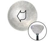 American Shifter Knob Black Fat Arrow Left Clear Retro Metal Flake M16x1.5 American Shifter Knob Black Fat Arrow Left Clear Retro Metal Flake M16x1.5