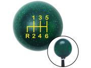 American Shifter Company ASCSNX60553 Yellow Shift Pattern 22n Green Metal Flake Shift Knob fits 6 Speed Shifter auto American Shifter Company ASCSNX60553 Yellow Shift Pattern 22n Green Metal Flake Shift Knob fits 6 Speed Shifter auto