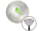 American Shifter Knob Green American Flag Pole Clear Retro Metal Flake M16x1.5 American Shifter Knob Green American Flag Pole Clear Retro Metal Flake M16x1.5