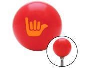 American Shifter Knob Orange Hang Ten Red M16x1.5 American Shifter Knob Orange Hang Ten Red M16x1.5