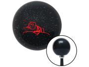 American Shifter Knob Red Guy Cereal Spitting Black Metal Flake M16x1.5 American Shifter Knob Red Guy Cereal Spitting Black Metal Flake M16x1.5