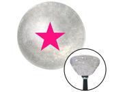 American Shifter Knob Pink Brigadier General Clear Retro Metal Flake M16x1.5