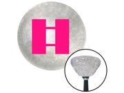 American Shifter Knob Pink Officer 03 Clear Retro Metal Flake M16x1.5