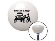 American Shifter Knob Black Only On A Jeep White Retro M16x1.5