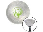 American Shifter Knob Green Dog Clear Retro Metal Flake M16x1.5 American Shifter Knob Green Dog Clear Retro Metal Flake M16x1.5