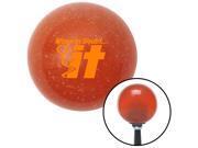 American Shifter Knob Orange When In Doubt Orange Metal Flake M16x1.5