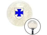American Shifter Knob Miller Coat of Arms Clear Metal Flake M16x1.5