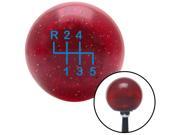 American Shifter Company ASCSNX62945 Blue Shift Pattern 14n Red Metal Flake Shift Knob fits 5 Speed racing shifter v8 American Shifter Company ASCSNX62945 Blue Shift Pattern 14n Red Metal Flake Shift Knob fits 5 Speed racing shifter v8
