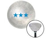 American Shifter Knob Blue Officer 09 - Lt. General Clear Retro Metal Flake M16x1.5 American Shifter Knob Blue Officer 09 - Lt. General Clear Retro Metal Flake M16x1.5