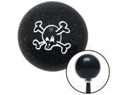 American Shifter Knob White Cartoon Skull & Bones Black Metal Flake M16x1.5 American Shifter Knob White Cartoon Skull & Bones Black Metal Flake M16x1.5