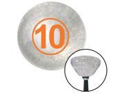American Shifter Knob Orange Ball #10 Clear Retro Metal Flake M16x1.5 American Shifter Knob Orange Ball #10 Clear Retro Metal Flake M16x1.5