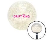American Shifter Knob Pink Drift King Clear Metal Flake M16x1.5 American Shifter Knob Pink Drift King Clear Metal Flake M16x1.5