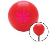 American Shifter Knob Pink Officer 04 Major and Lt. Colonel Red M16x1.5