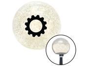 American Shifter Knob Black Solid Gear Clear Metal Flake M16x1.5 American Shifter Knob Black Solid Gear Clear Metal Flake M16x1.5