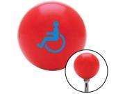 American Shifter Knob Blue Wheelchair Red M16x1.5 American Shifter Knob Blue Wheelchair Red M16x1.5