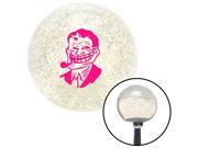 American Shifter Knob Pink Troll Dad Clear Metal Flake M16x1.5 American Shifter Knob Pink Troll Dad Clear Metal Flake M16x1.5