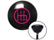 American Shifter Knob Pink 6 Speed Shift Pattern - 6RDR Black Retro M16x1.5 American Shifter Knob Pink 6 Speed Shift Pattern - 6RDR Black Retro M16x1.5