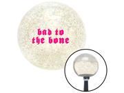American Shifter Knob Pink bad to the bone Clear Metal Flake M16x1.5 American Shifter Knob Pink bad to the bone Clear Metal Flake M16x1.5