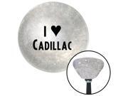 American Shifter Knob Black I <3 CADILLAC Clear Retro Metal Flake M16x1.5 American Shifter Knob Black I <3 CADILLAC Clear Retro Metal Flake M16x1.5