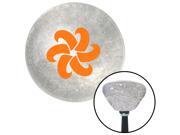 American Shifter Knob Orange Fan Blades Spinning Clear Retro Metal Flake M16x1.5 American Shifter Knob Orange Fan Blades Spinning Clear Retro Metal Flake M16x1.5