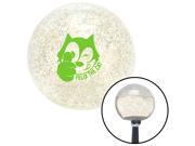 American Shifter Knob Green Felix The Cat Thumbs Up Clear Metal Flake M16x1.5 American Shifter Knob Green Felix The Cat Thumbs Up Clear Metal Flake M16x1.5