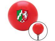 American Shifter Knob North Rhine Westphalia Coat of Arms Red M16x1.5 American Shifter Knob North Rhine Westphalia Coat of Arms Red M16x1.5