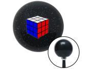 American Shifter Knob Rubiks Cube Black Metal Flake M16x1.5