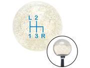American Shifter Company ASCSNX72843 Blue Shift Pattern 52n Clear Metal Flake Shift Knob fits 3 Speed gear offroad au American Shifter Company ASCSNX72843 Blue Shift Pattern 52n Clear Metal Flake Shift Knob fits 3 Speed gear offroad au