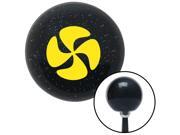 American Shifter Knob Yellow Swirling Fan Black Metal Flake M16x1.5 American Shifter Knob Yellow Swirling Fan Black Metal Flake M16x1.5