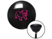 American Shifter Knob Pink English Bulldog Black Retro M16x1.5 American Shifter Knob Pink English Bulldog Black Retro M16x1.5