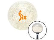 American Shifter Company ASCSNX1598846 Orange Fck It Icon Clear Metal Flake Shift Knob fits accord 240sx drift subaru American Shifter Company ASCSNX1598846 Orange Fck It Icon Clear Metal Flake Shift Knob fits accord 240sx drift subaru