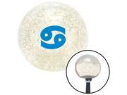 American Shifter Company ASCSNX1598638 Blue Cancer Clear Metal Flake Shift Knob fits custom drift racing speed gear American Shifter Company ASCSNX1598638 Blue Cancer Clear Metal Flake Shift Knob fits custom drift racing speed gear