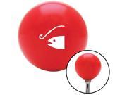 American Shifter Knob White Fish and a Hook Red M16x1.5
