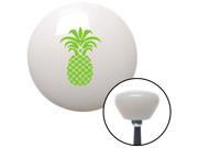 American Shifter Knob Green Pineapple White Retro M16x1.5