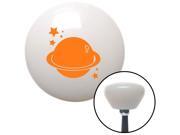 American Shifter Knob Orange Planet & Stars White Retro M16x1.5 American Shifter Knob Orange Planet & Stars White Retro M16x1.5