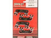 Manley 5 16 in Pushrod Guide Plates Raised Ford 8 pc P N 42163 8