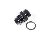 TRIPLE X Black 10 AN to 10 AN O Ring Straight Adapter Fitting P N HF 81010 BLK
