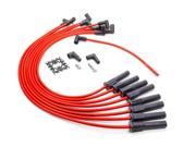 Advanced Fuel Ignition BBF HEI Straight Red Spark Plug Wire Set P N 850705