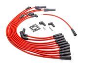Advanced Fuel Ignition GM LT HEI Straight Red Spark Plug Wire Set P N 850316