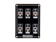 QUICKCAR RACING PRODUCTS Dash Mount Extreme Switch Panel P N 50 7614
