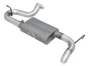aFe Power 49 08046 Scorpion Axle Back Exhaust System Fits 07 14 Wrangler JK