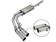 aFe Power 49 43079 P Rebel Series Cat Back Exhaust System Fits 04 08 F 150