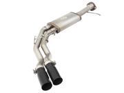 aFe Power EXH 3 3.5in CB Ford F 150 Raptor 10 14 V8 6.2L CCSB Blk Dual Rebel Exhaust 49 43071 B