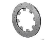 WILWOOD 12.188 in OD Directional/Drilled/Slotted SRP Brake Rotor P/N 160-7103 WILWOOD 12.188 in OD Directional/Drilled/Slotted SRP Brake Rotor P/N 160-7103