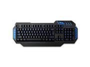 E 3lue E Blue MAZER Type X Backlit Blue LED USB Wired Profession Game Gaming Keyboard